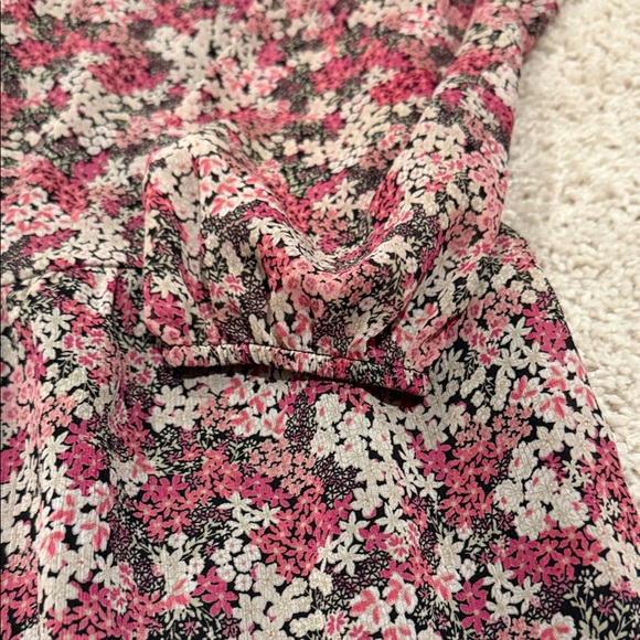 Loft Floral Long Sleeve Dress - Picture 4 of 7